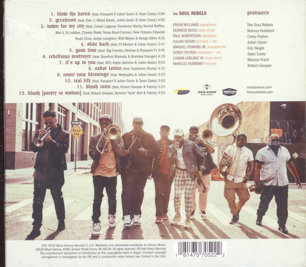 Soul Rebels - Poetry in Motion - Cd