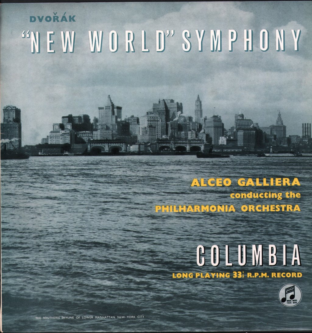 Alceo Galliera / Philharmonia Orchestra - Dvorak - "New World" Symphony - Lp