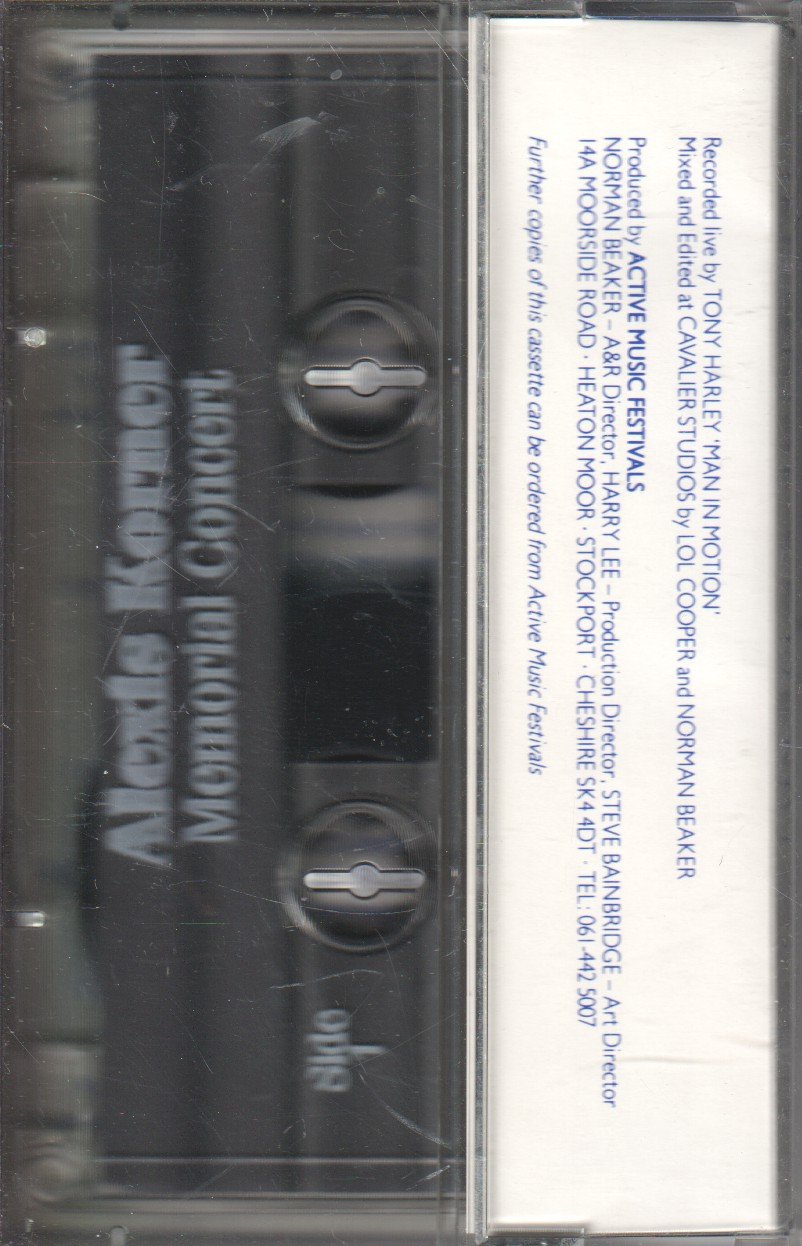 Various Artists - alexis korner memorial concert album - Cassette