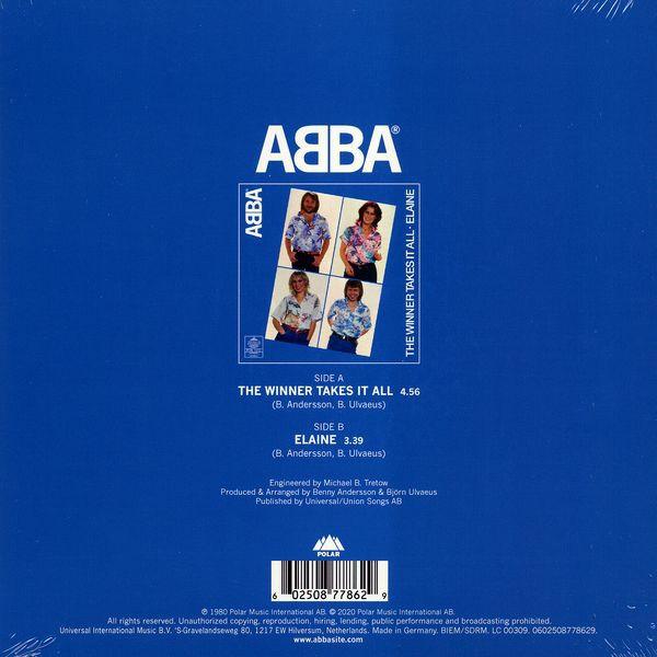 ABBA - Winner Takes It All - 7 Inch