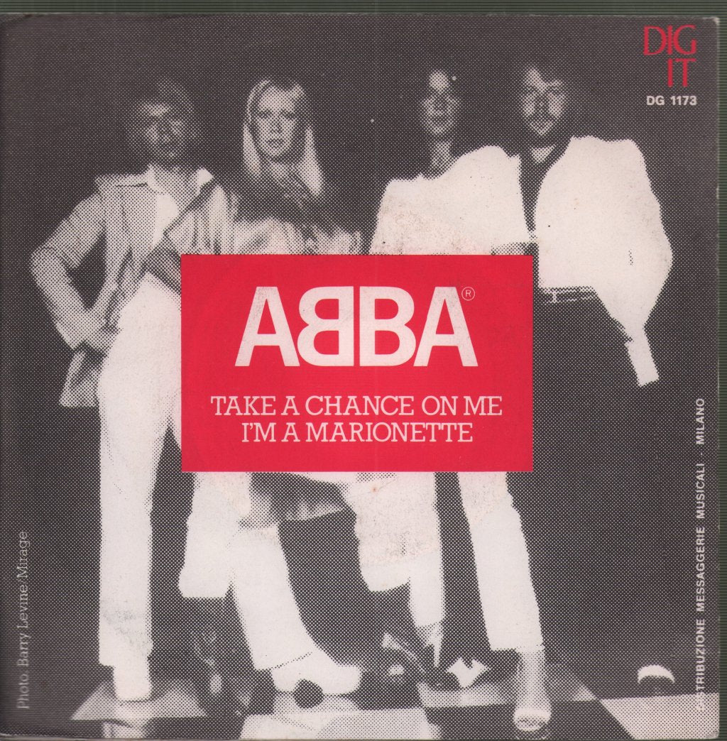 ABBA - Take A Chance On Me / I'm A Marionette - 7 Inch