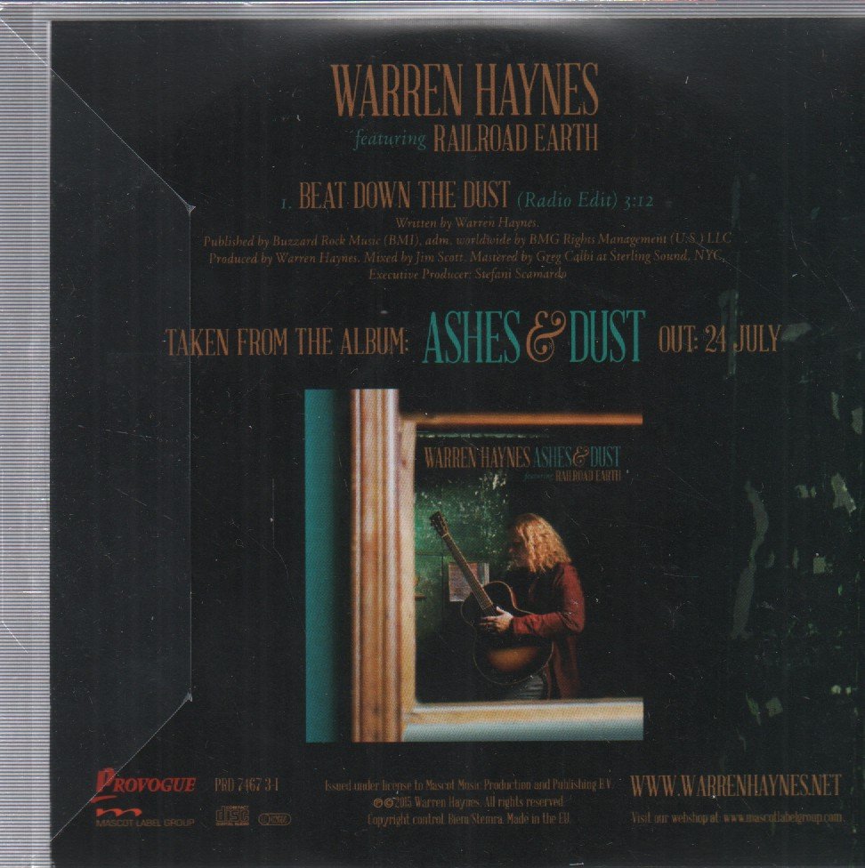 Warren Haynes - Beat Down The Dust - Cdr