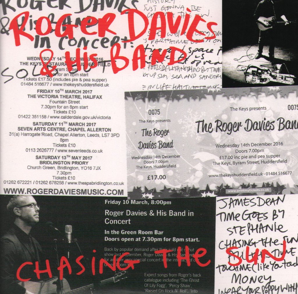 Roger Davies & His Band - Chasing The Sun - Cd