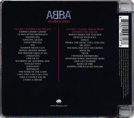 ABBA - Number Ones - Double Cd