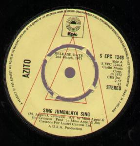 Azito - Sing Jumbalaya Sing - 7 Inch