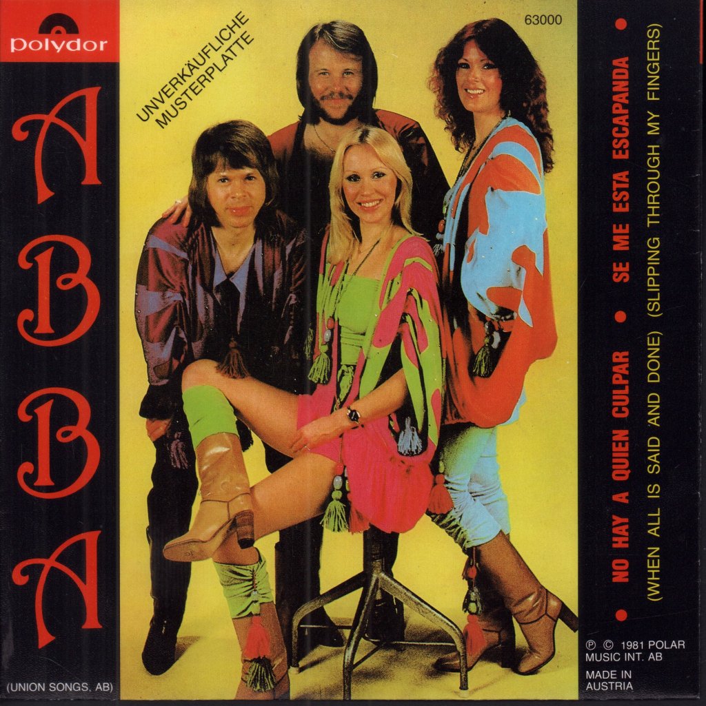 ABBA - When All Is Said And Done - 7 Inch