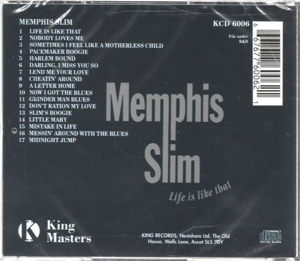 Memphis Slim - Life Is Like That - Cd