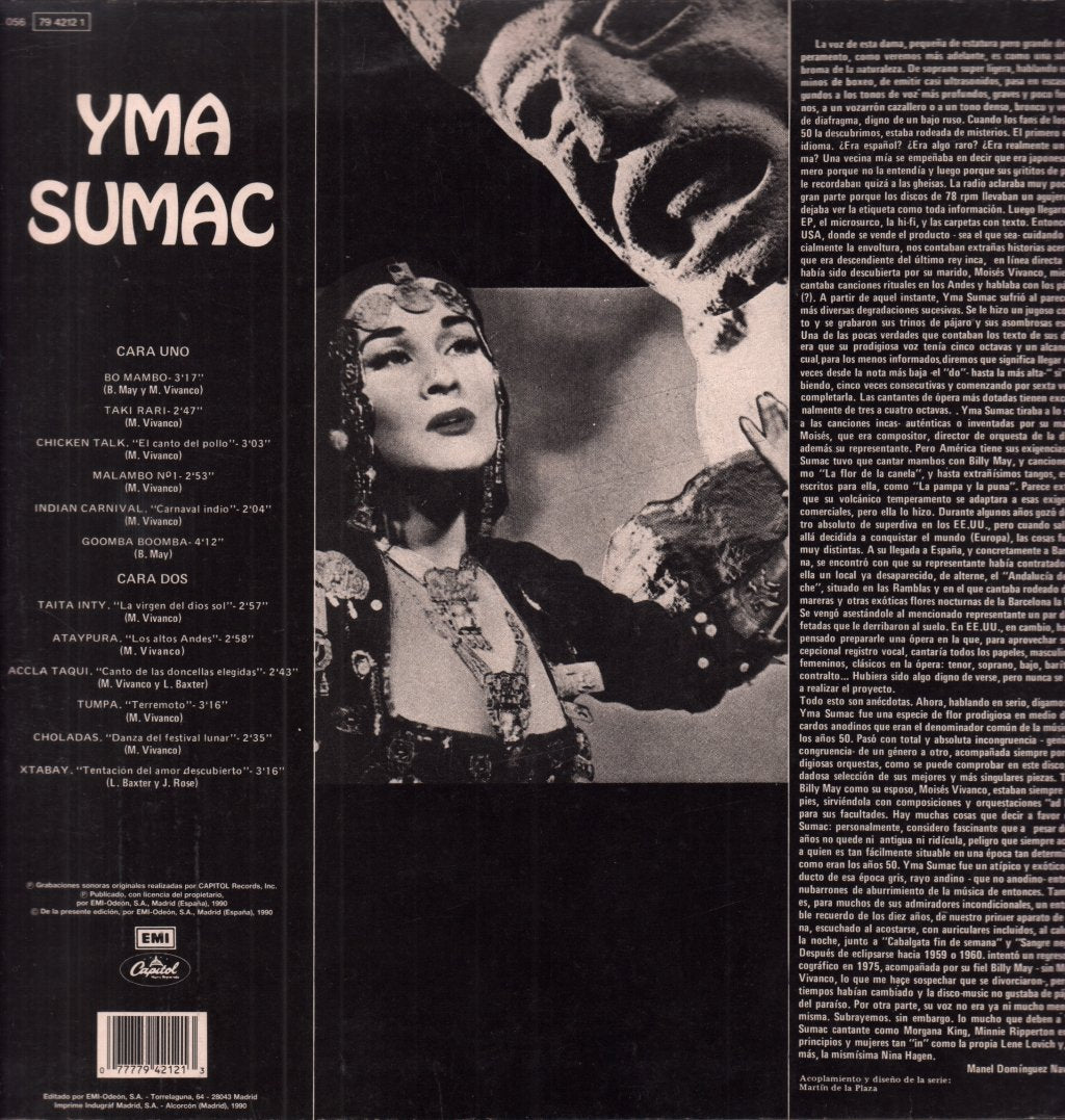 Yma Sumac - Con Plumas - Lp