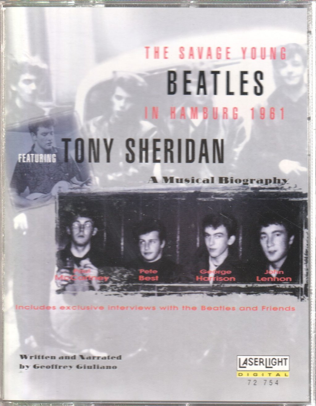 Beatles With Tony Sheridan - Savage Young Beatles In Hamburg 1961 - Cassette