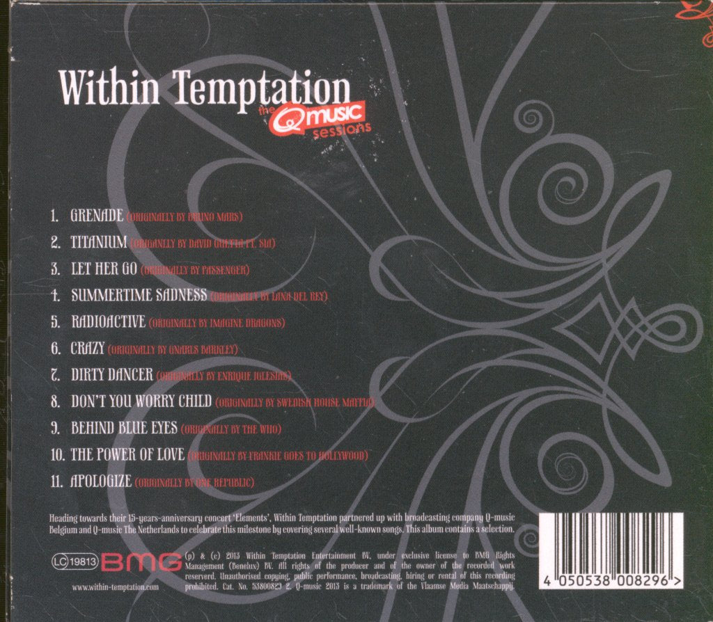 Within Temptation - Q-Music Sessions - Cd