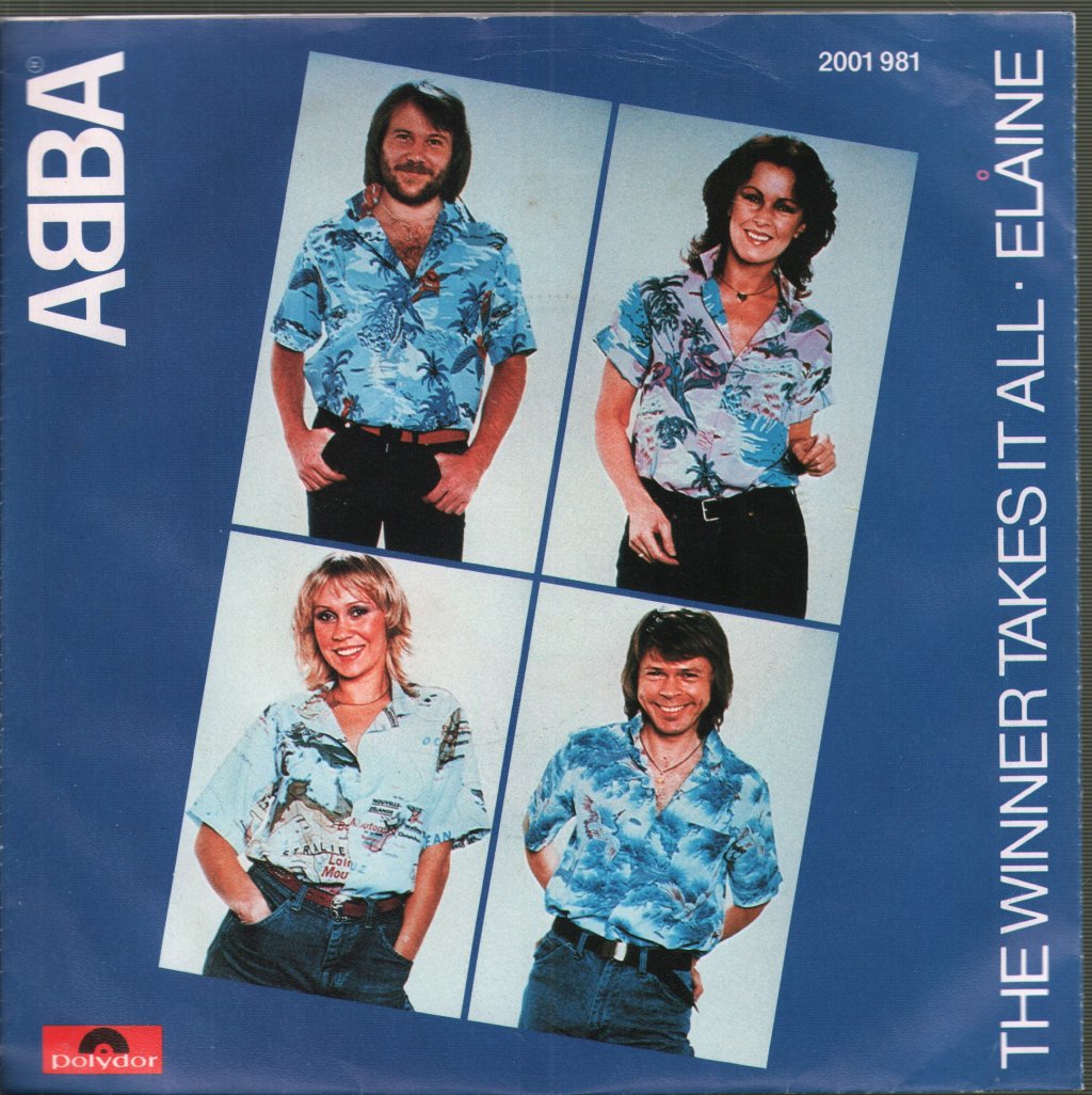 ABBA - Winner Takes It All / Elaine - 7 Inch