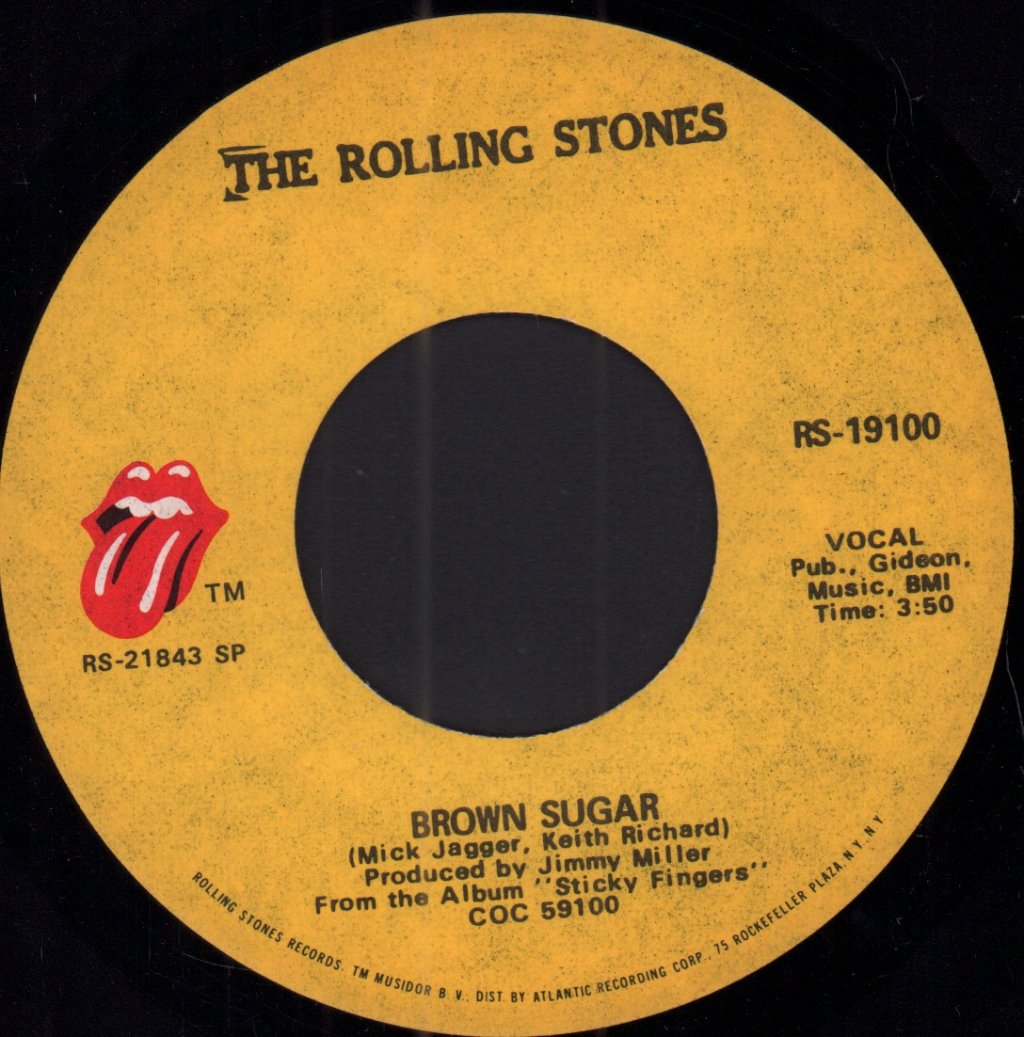 Rolling Stones - Brown Sugar - 7 Inch