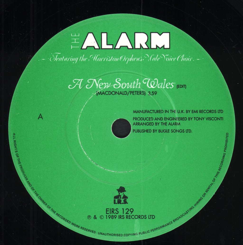 Alarm - A New South Wales - 7 Inch