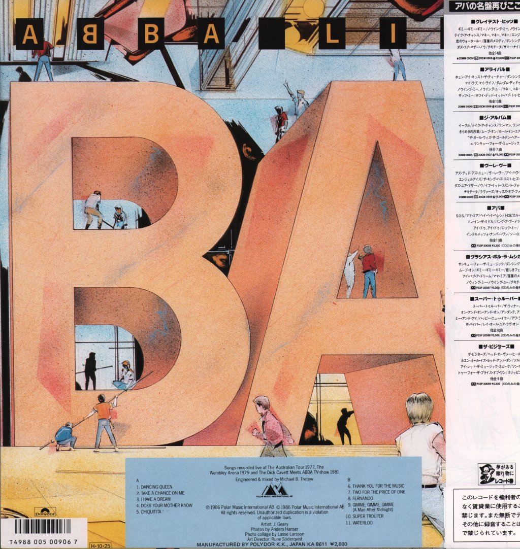 ABBA - ABBA Live - Lp