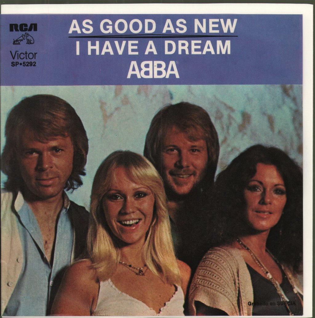 ABBA - As Good As New / I Have A Dream - 7 Inch