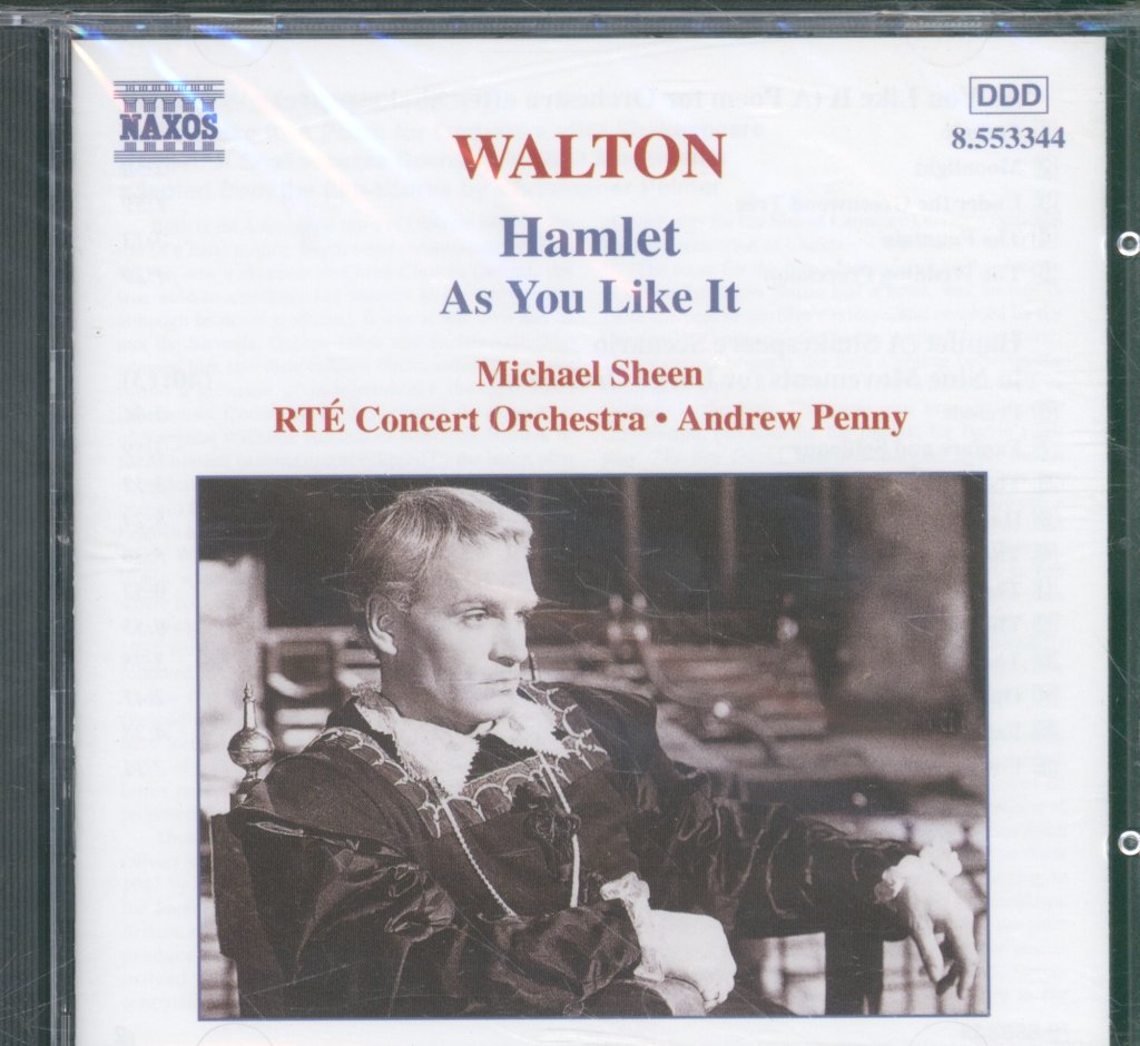 Michael Sheen, RTE Concert Orchestra, Andrew Penny - William Walton - Hamlet • As You Like It - Cd