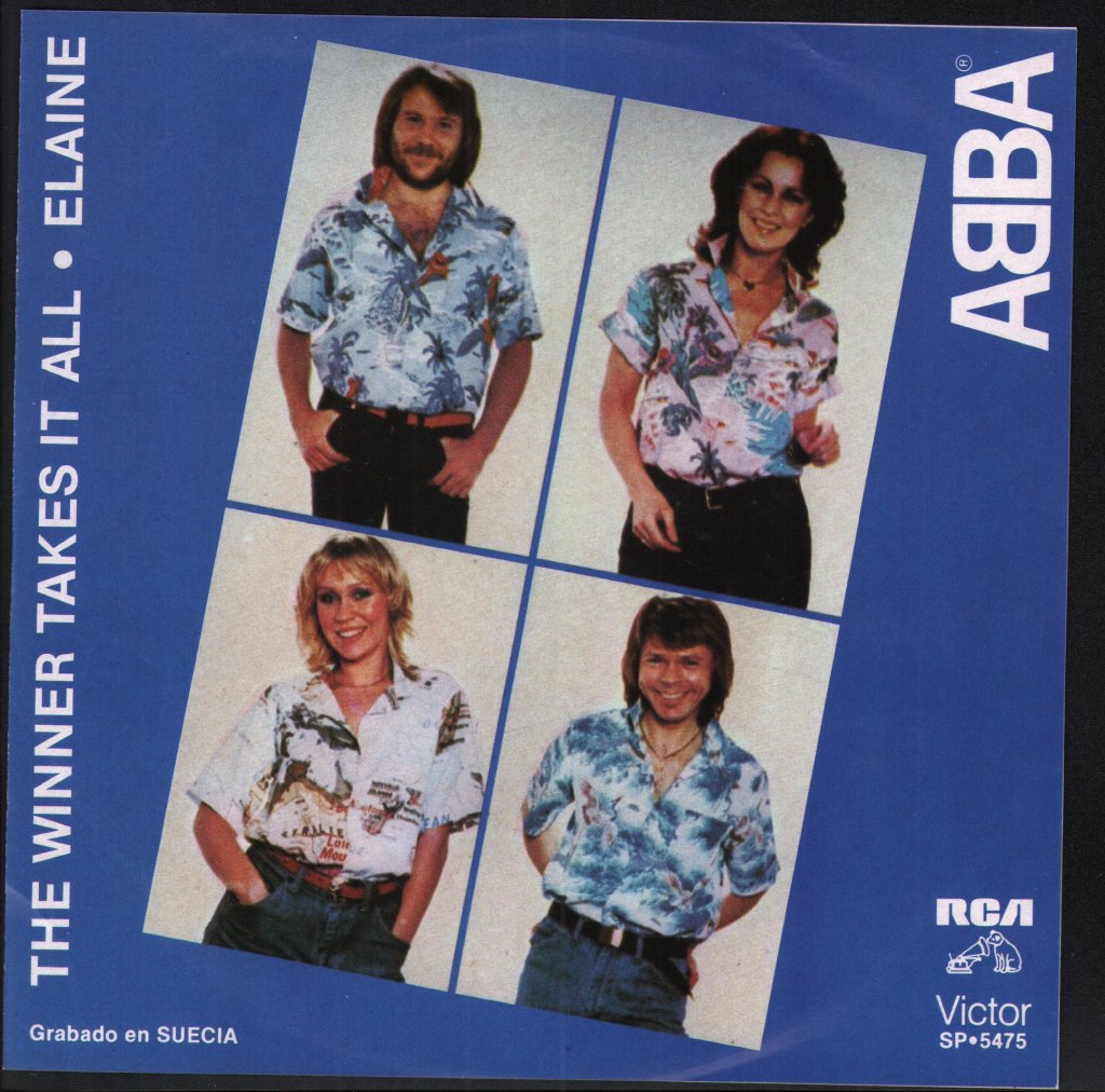 ABBA - Winner Takes It All / Elaine - 7 Inch