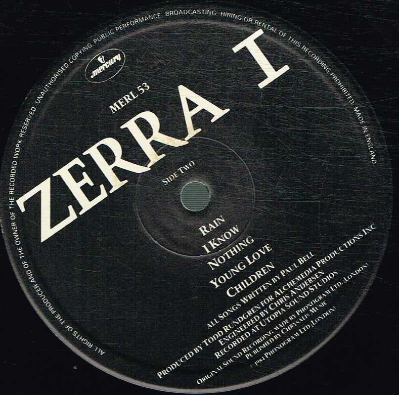 Zerra 1 - Zerra 1 - Lp