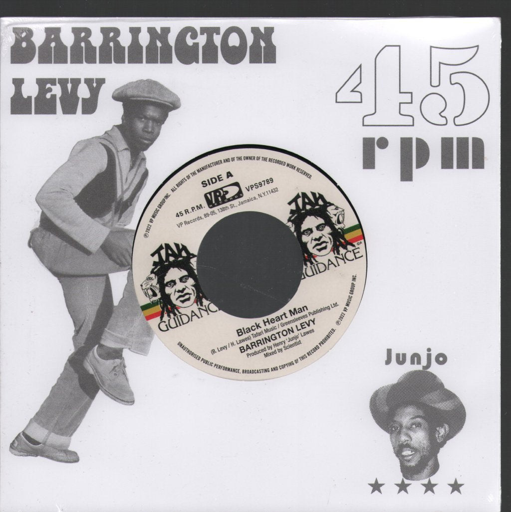 Barrington Levy - Black Heart Man - 7 Inch