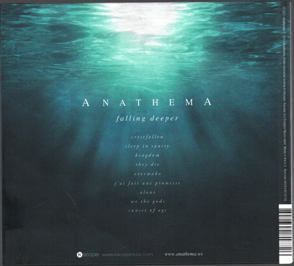 Anathema - Falling Deeper - Cd