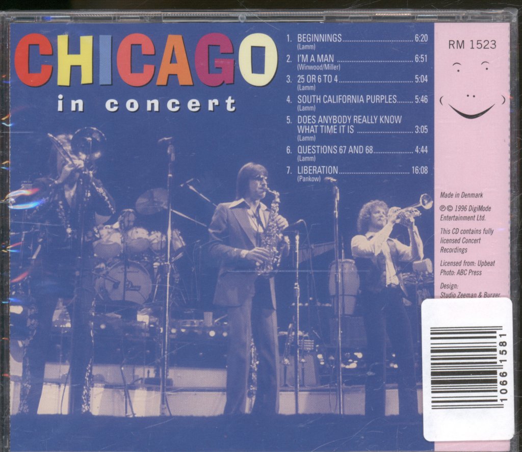 Chicago - In Concert - Cd