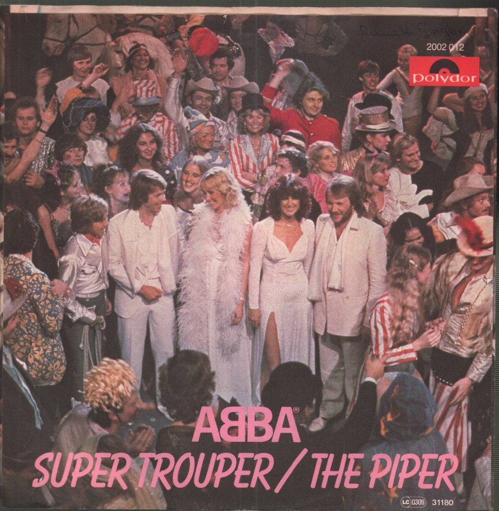 ABBA - Super Trouper / The Piper - 7 Inch