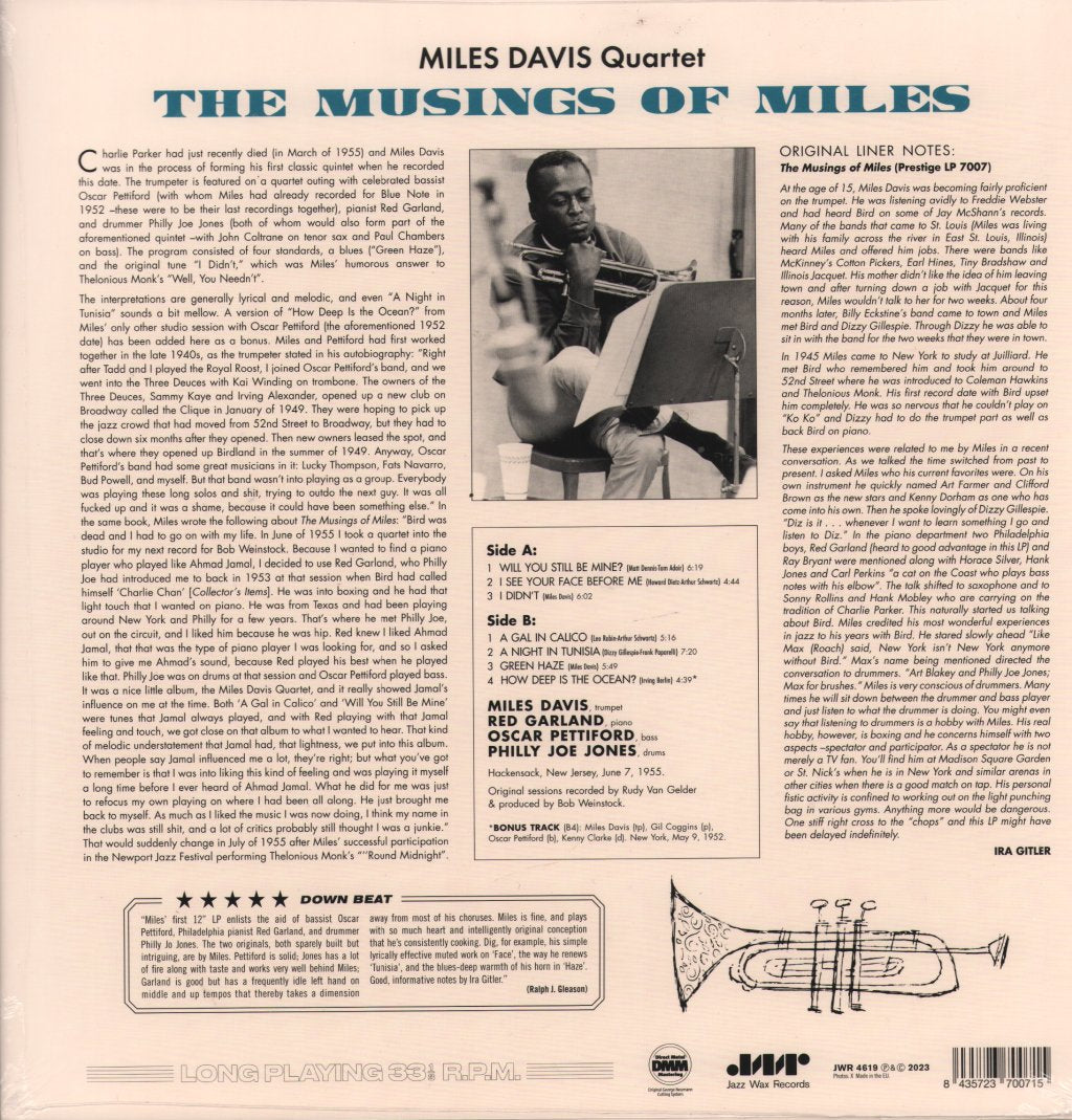 Miles Davis - Musings of Miles - Lp