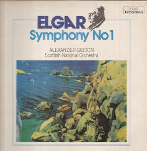 Alexander Gibson / Scottish National Orchestra - Elgar - Symphony No.1 - Lp