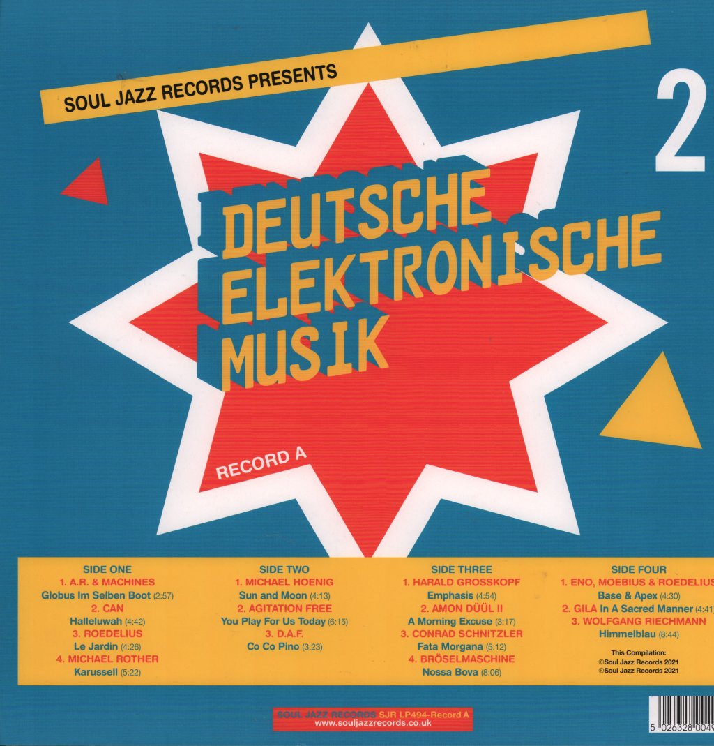 Various Artists - Deutsche Elektronische Musik 2 - (Record A) - Double Lp