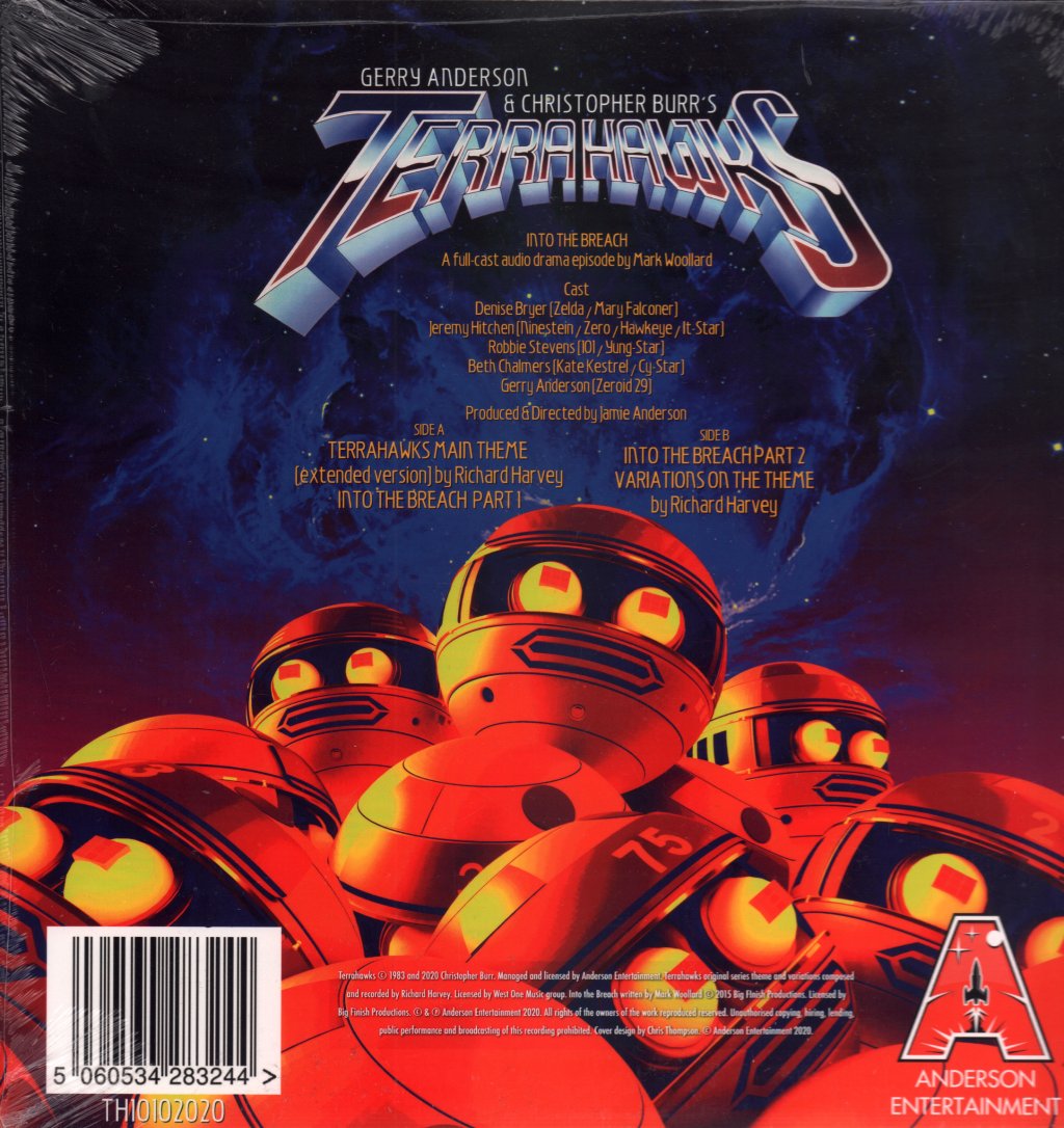 Richard Harvey - Terrahawks: Theme Music & Audio Story - Lp