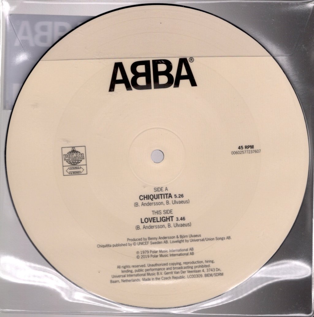 ABBA - Chiquitita - 7 Inch