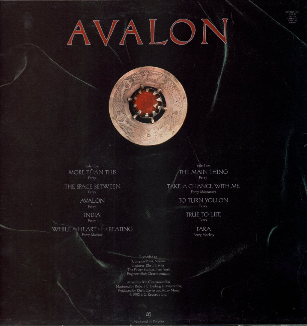 Roxy Music - Avalon - Lp