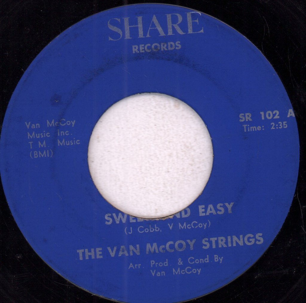 Van Mccoy Strings - Sweet And Easy - 7 Inch