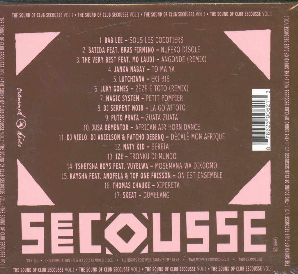 Various Artists - Radioclit Presents The Sound Of Club Secousse Vol. 1 - Cd