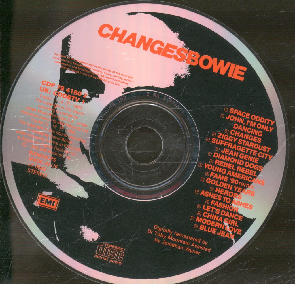 David Bowie - Changesbowie - Cd