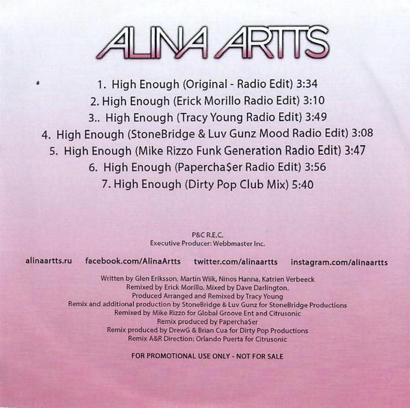 Alina Artts - High Enough - Cdr