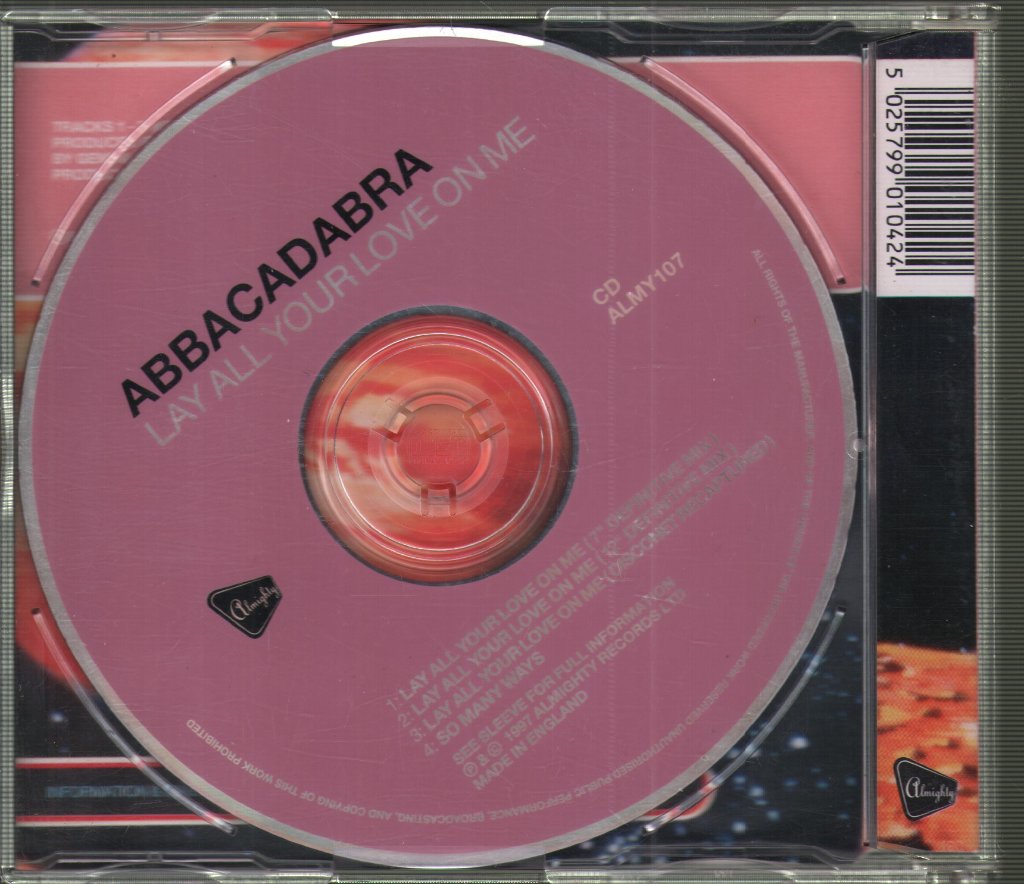 Abbacadabra - Lay All Your Love On Me - Cd