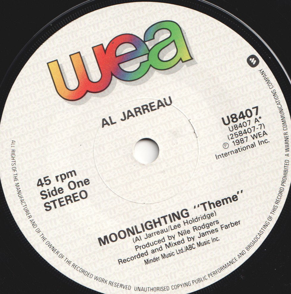 Al Jarreau - Moonlighting - Double 7 Inch