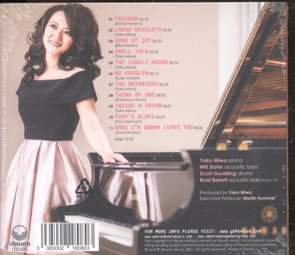 Yoko Miwa Trio - Songs Of Joy - Cd