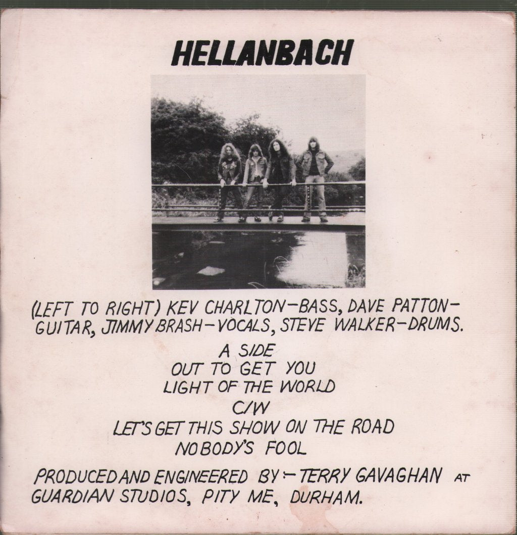 Hellanbach - Out To Get You E.P. - 7 Inch