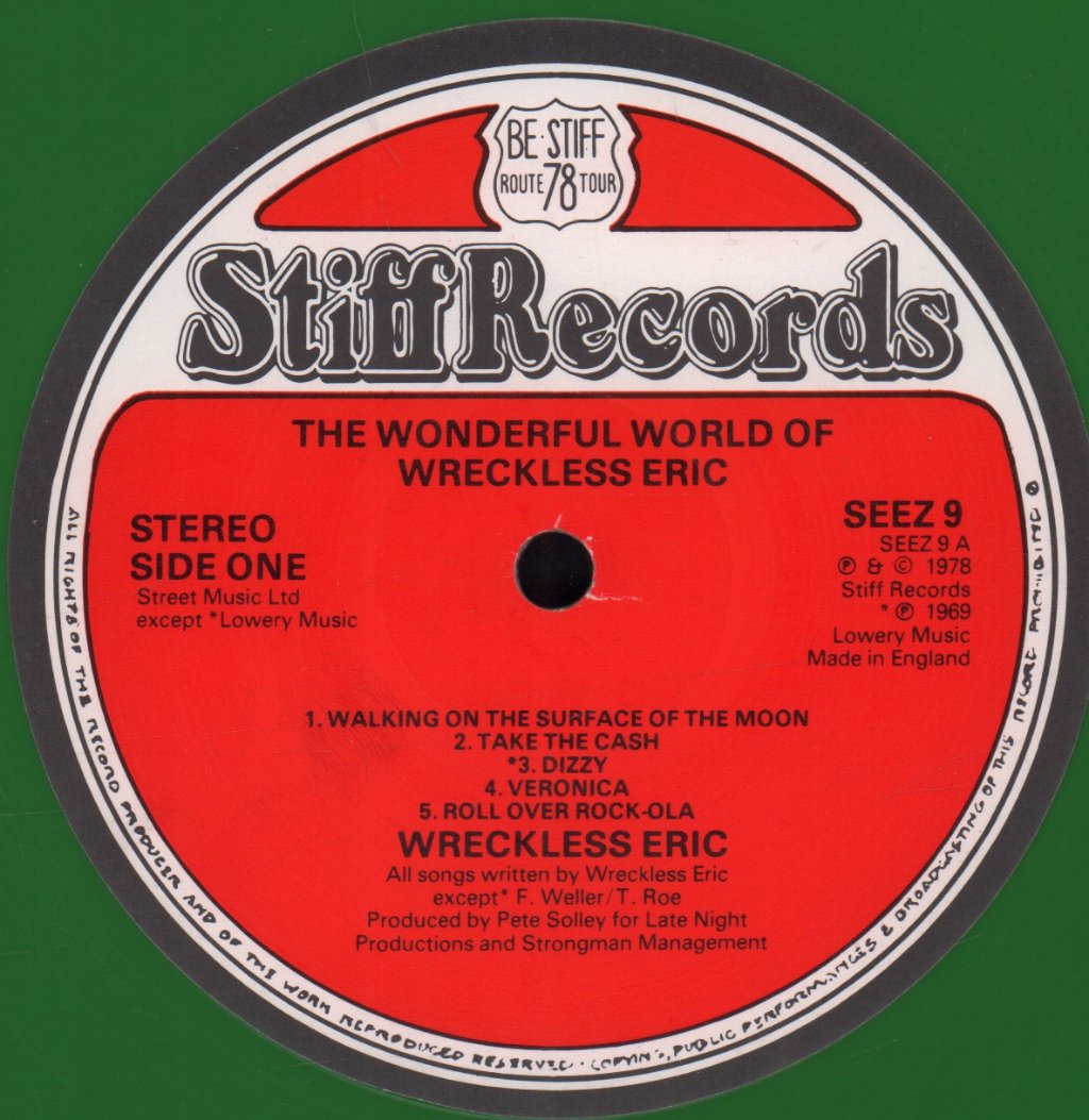 Wreckless Eric - Wonderful World Of - Lp