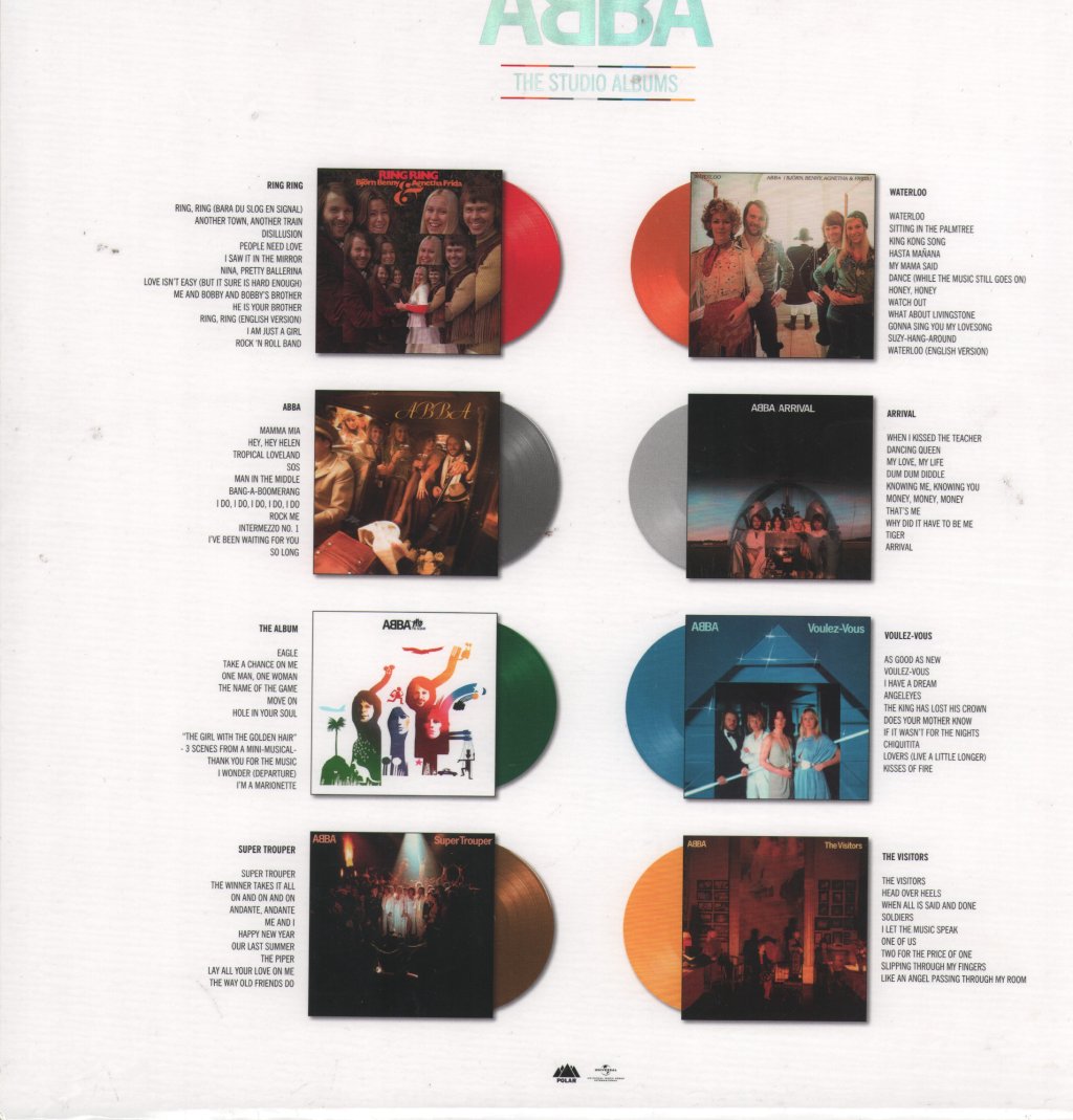 ABBA - Studio Albums - Lp Box Set