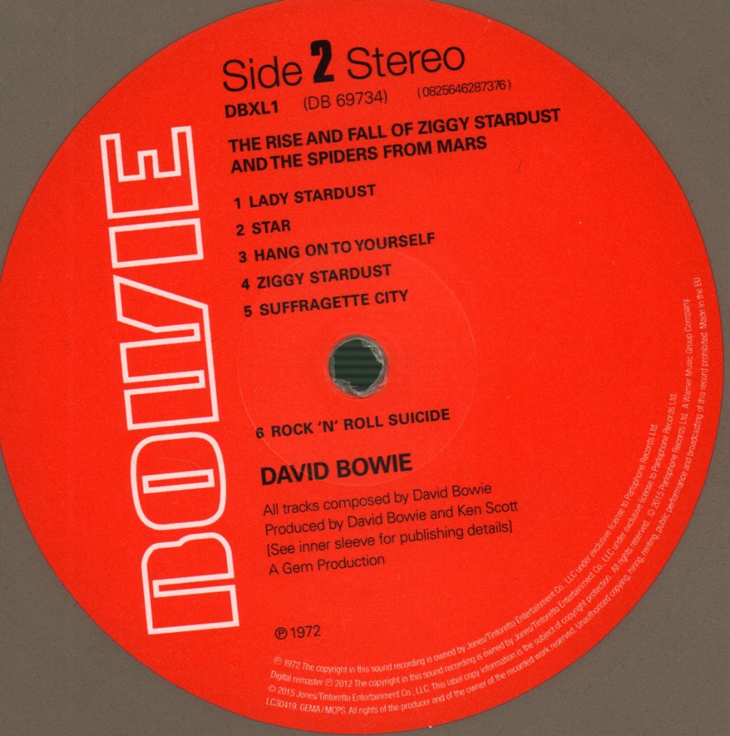 David Bowie - Rise And Fall Of Ziggy Stardust And The Spiders From Mars - Lp