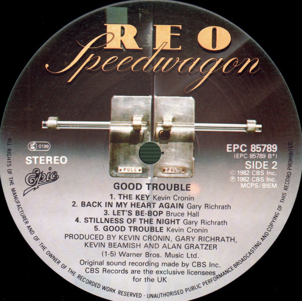 REO Speedwagon - Good Trouble - Lp