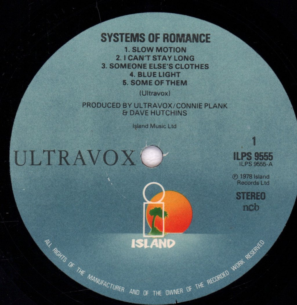 Ultravox - Systems Of Romance - Lp