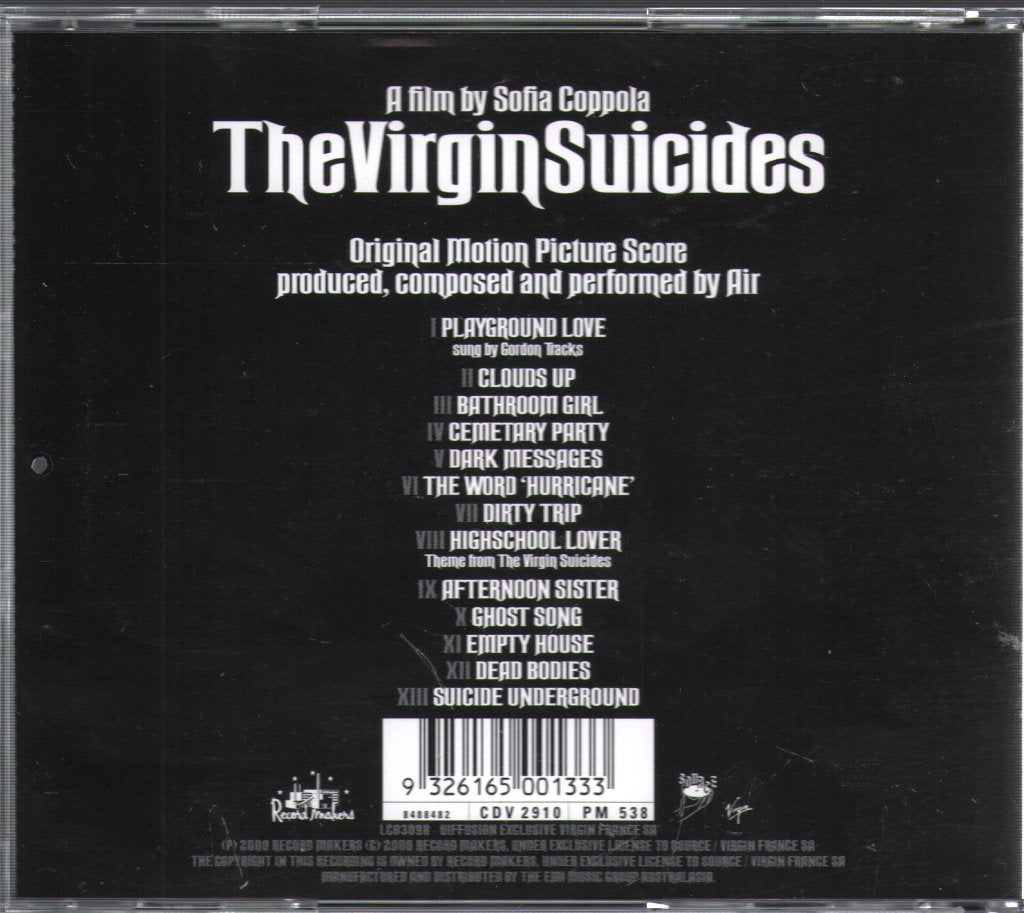 AIR - Virgin Suicides - Cd