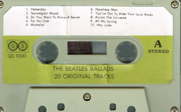 Beatles - Ballads - Cassette