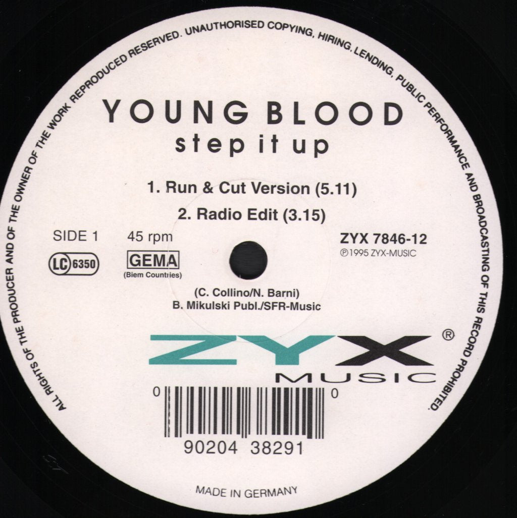 Young Blood - Step It Up - 12 Inch