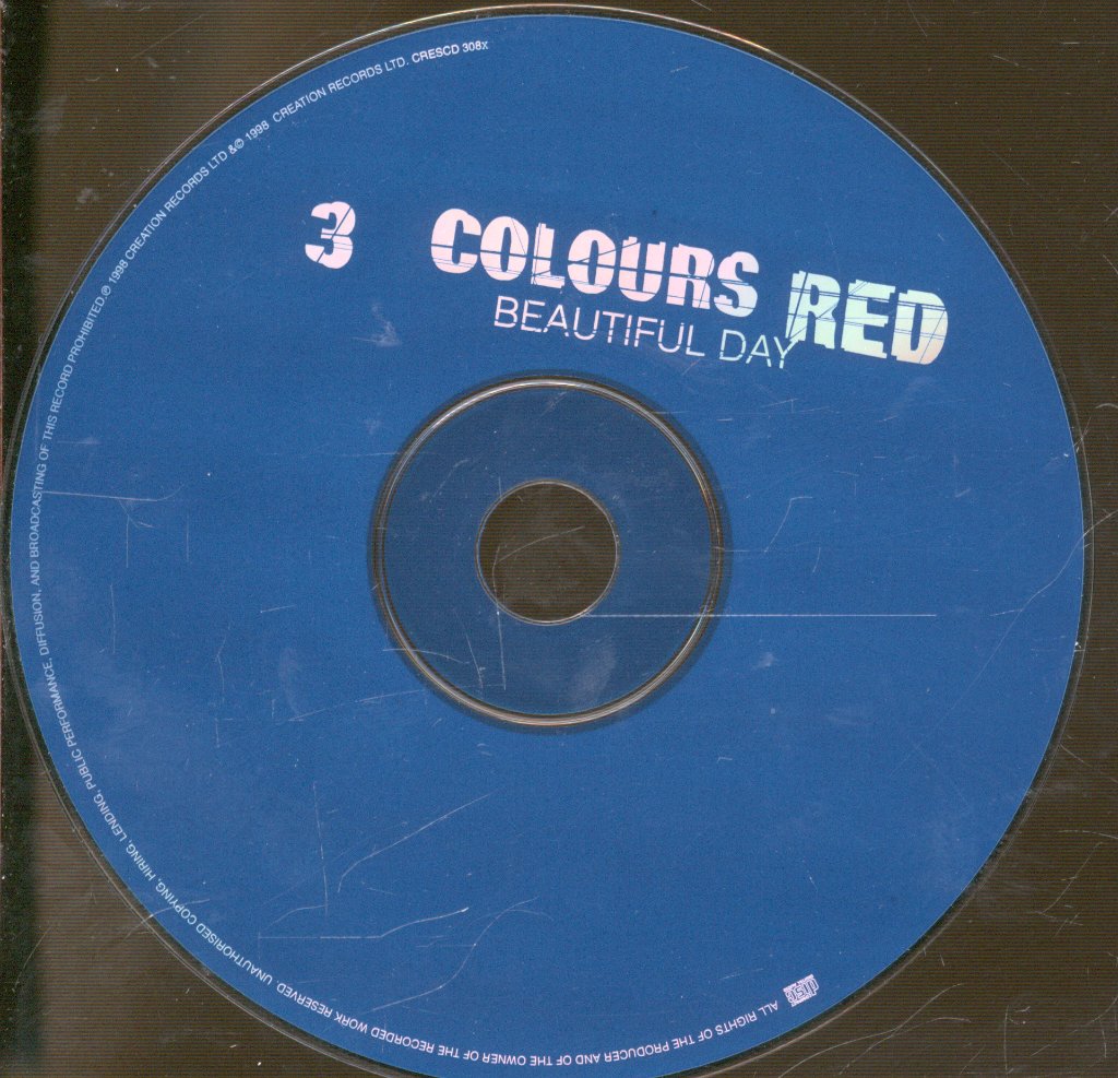 3 Colours Red - Beautiful Day - Cd