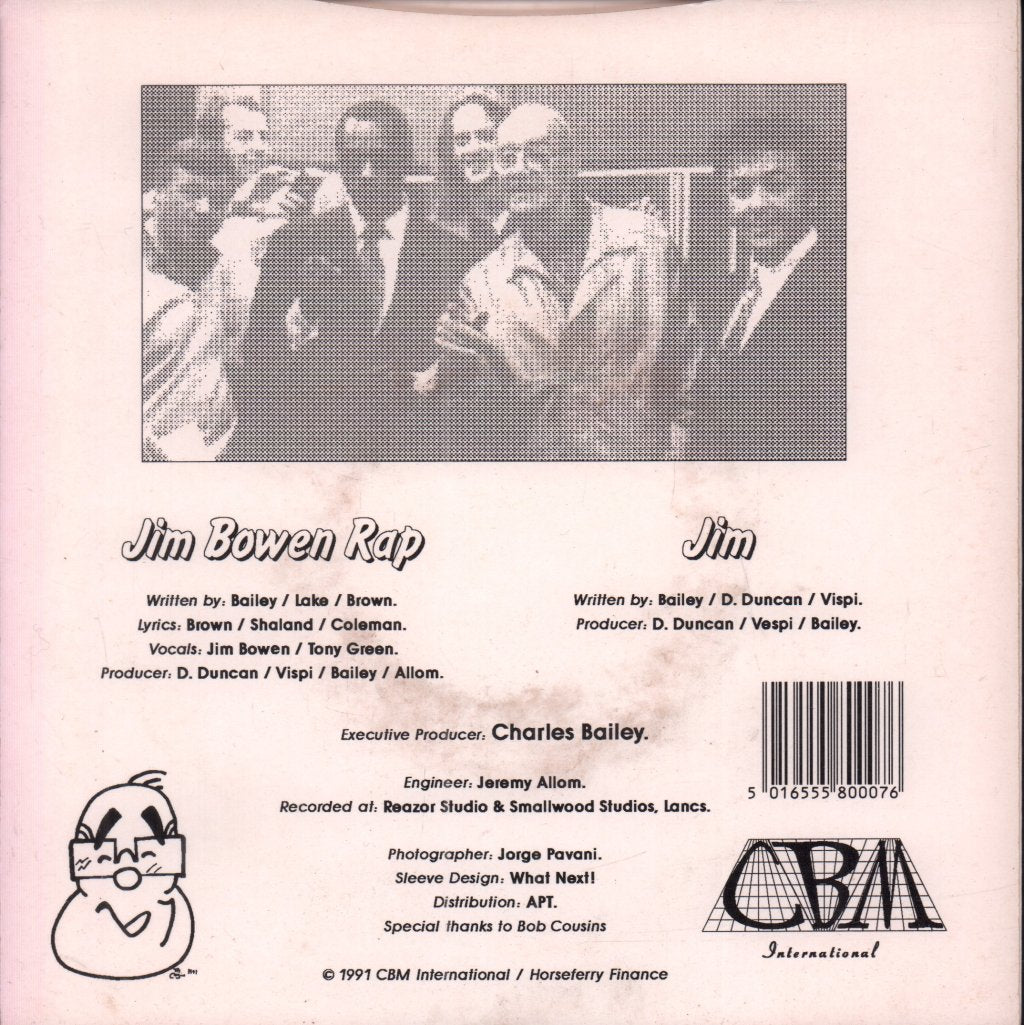 Jim Bowen Rap - Jim Bowen Rap - 7 Inch